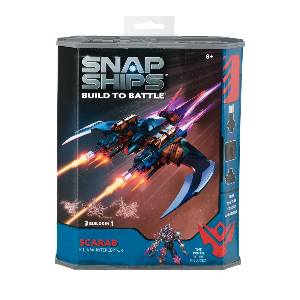 Snap Ships® Scarab K.L.A.W. Interceptor