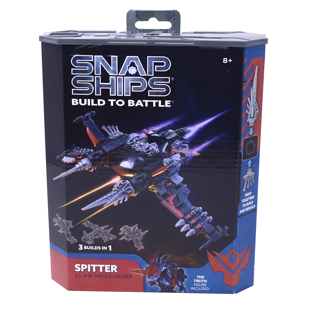 Snap Ships® Spitter K.L.A.W. Missile Cruiser