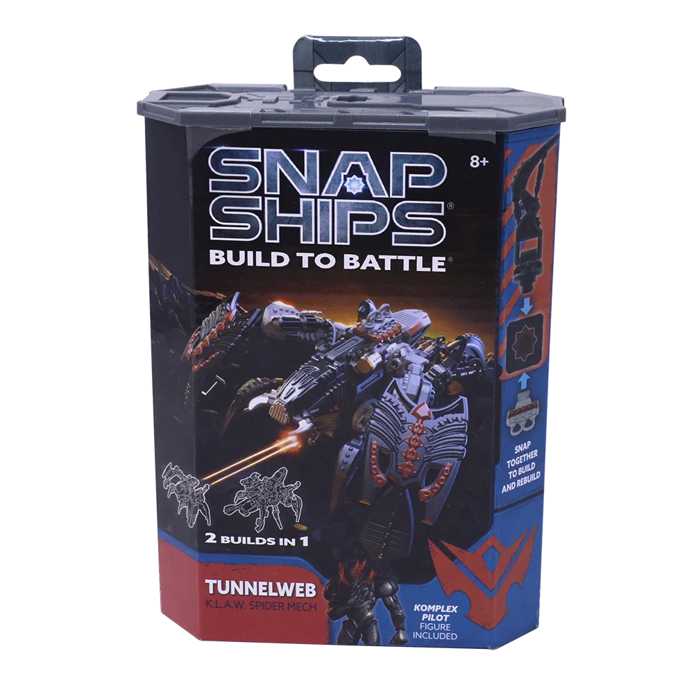 Snap Ships® Tunnelweb K.L.A.W. Spider Mech
