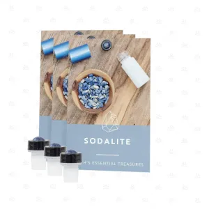Sodalite Luxury Gemstone Roller (3 pack)