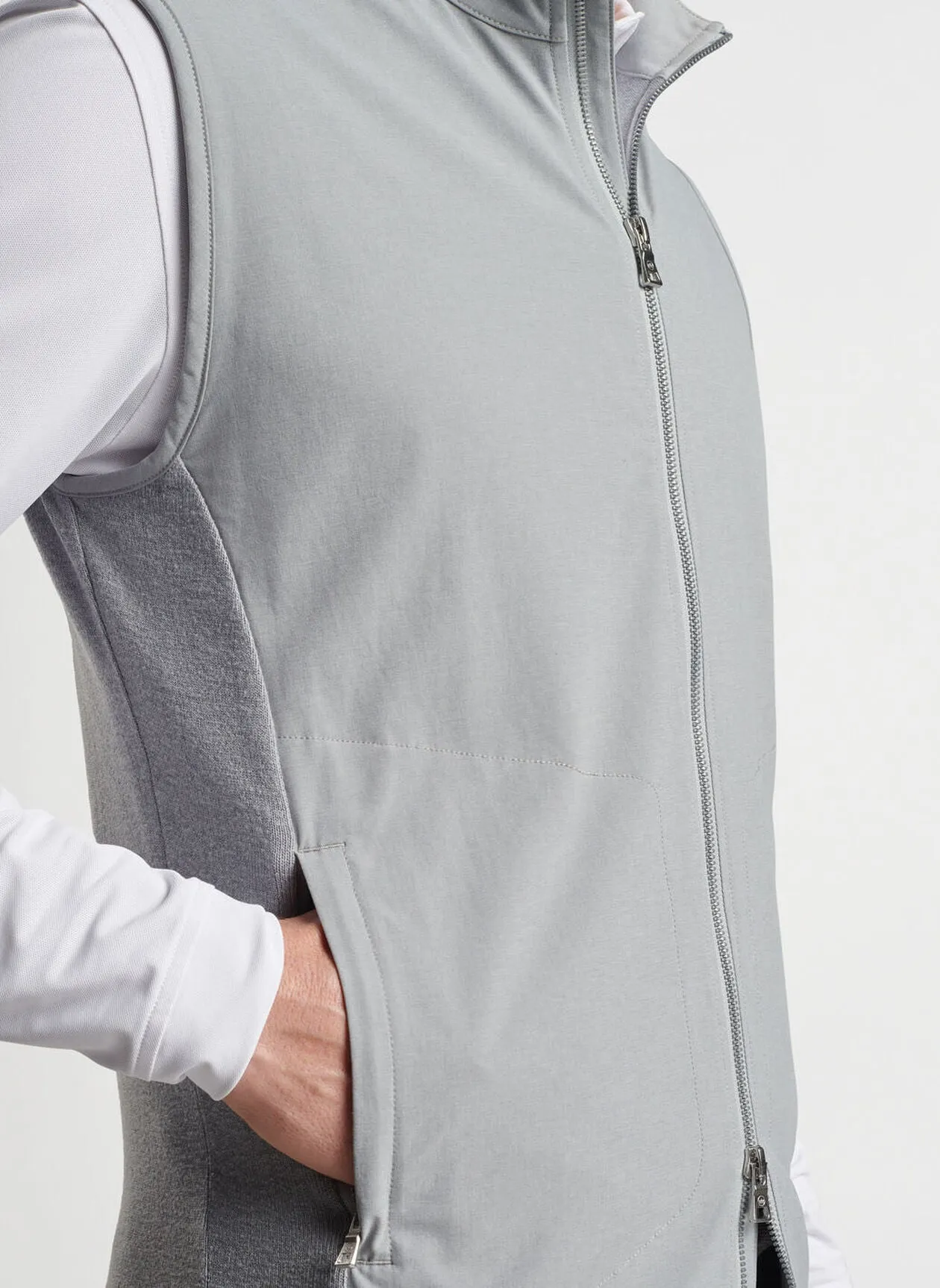Solstice Performance Hybrid Full-Zip Vest