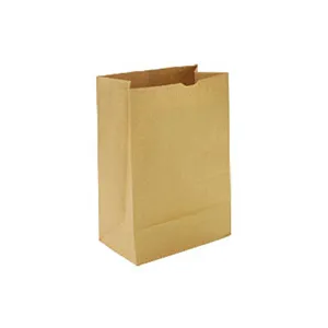 SOMI KB1LB, Bag Paper Kraft 1 lb 3.5x2.25"x6.75",  3.5LBS, BROWN, 500 PER PACK