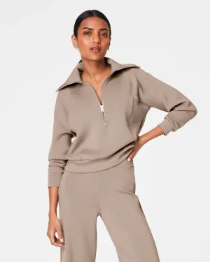 SPANX® AirEssentials Half Zip Ashwood