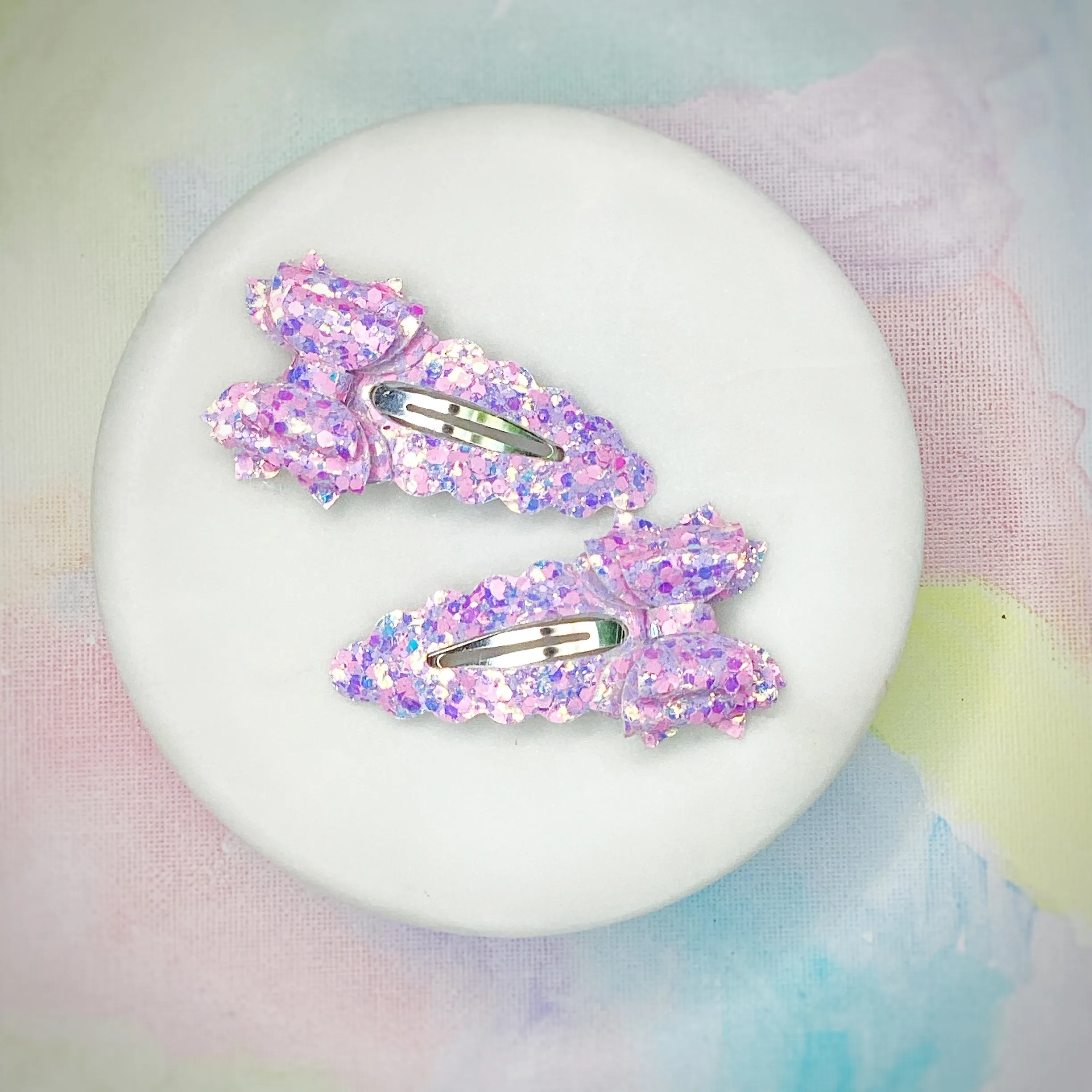Sparkle Snap Clip Duos- Multiple Colors