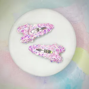 Sparkle Snap Clip Duos- Multiple Colors