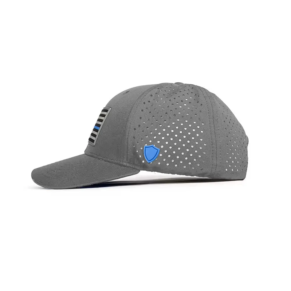 Special Edition Performance Snapback | Blue Line | Grey PreOrder