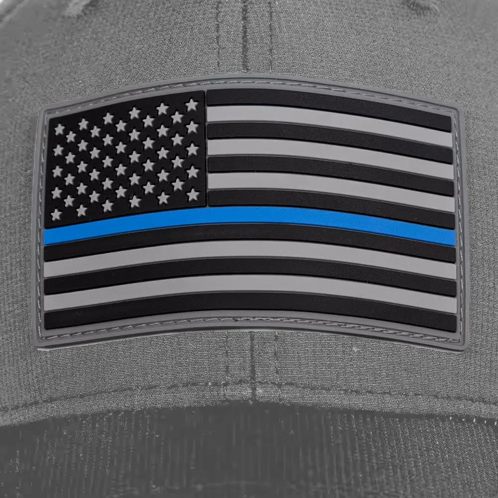 Special Edition Performance Snapback | Blue Line | Grey PreOrder