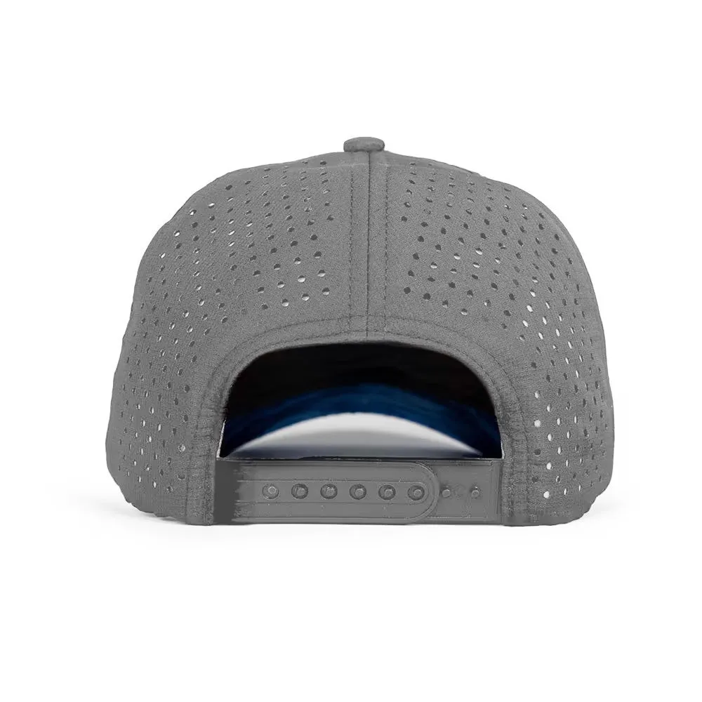 Special Edition Performance Snapback | Blue Line | Grey PreOrder