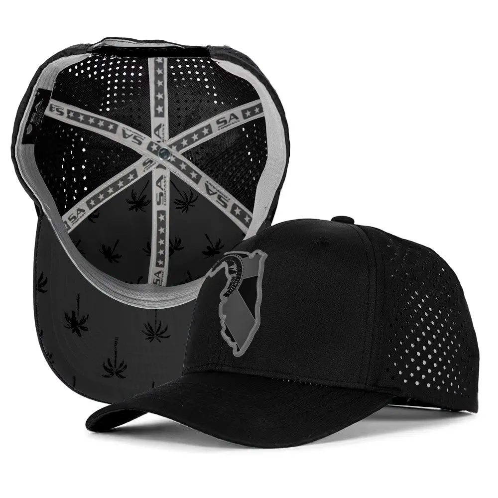 Special Edition Performance Snapback | Florida Flag Palm Tree | Blackout PreOrder