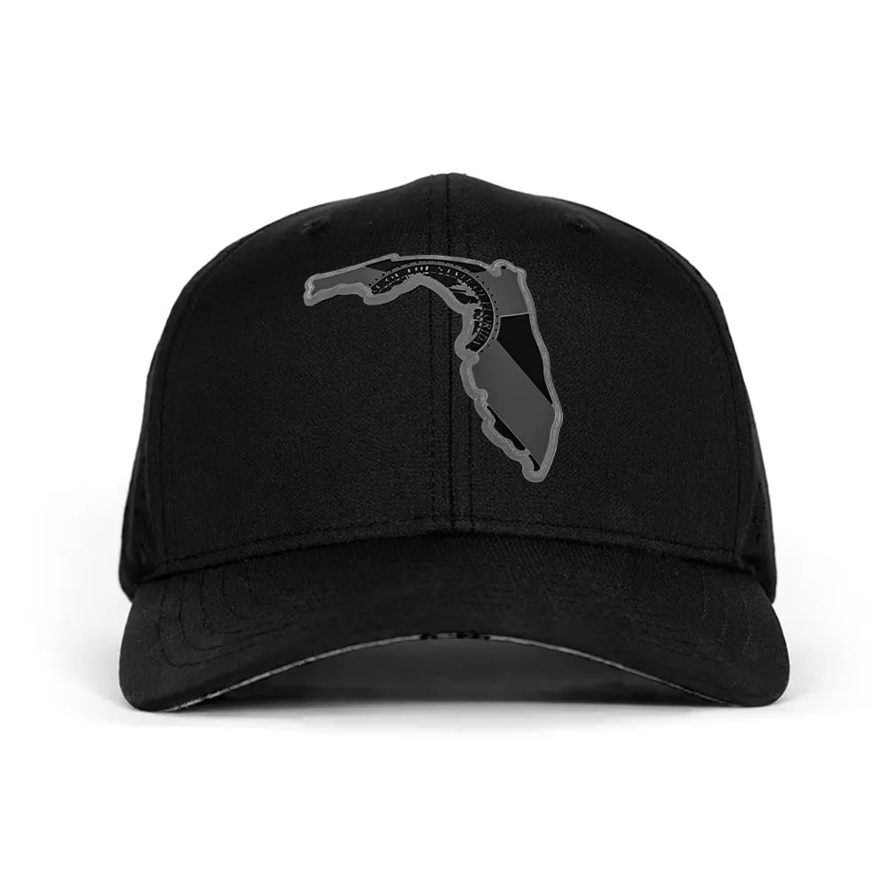 Special Edition Performance Snapback | Florida Flag Palm Tree | Blackout PreOrder