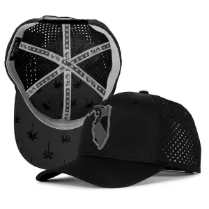 Special Edition Performance Snapback | Florida Flag Palm Tree | Blackout PreOrder