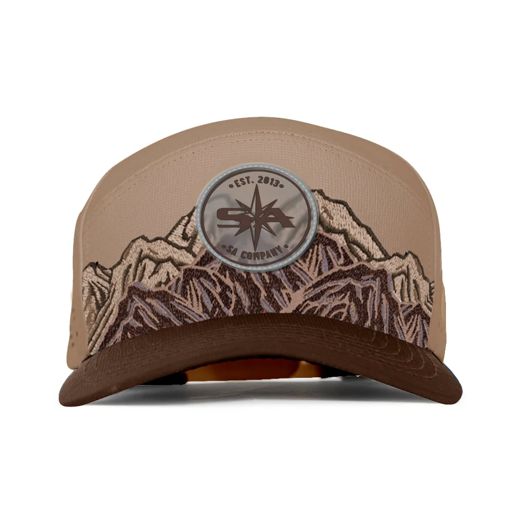 Special Edition Performance Snapback | Mountain Day | Khaki/Brown