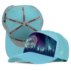Special Edition Performance Snapback | Northern Lights | Light Blue PreOrder
