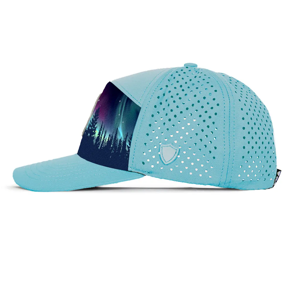 Special Edition Performance Snapback | Northern Lights | Light Blue PreOrder