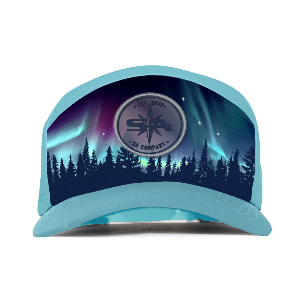 Special Edition Performance Snapback | Northern Lights | Light Blue