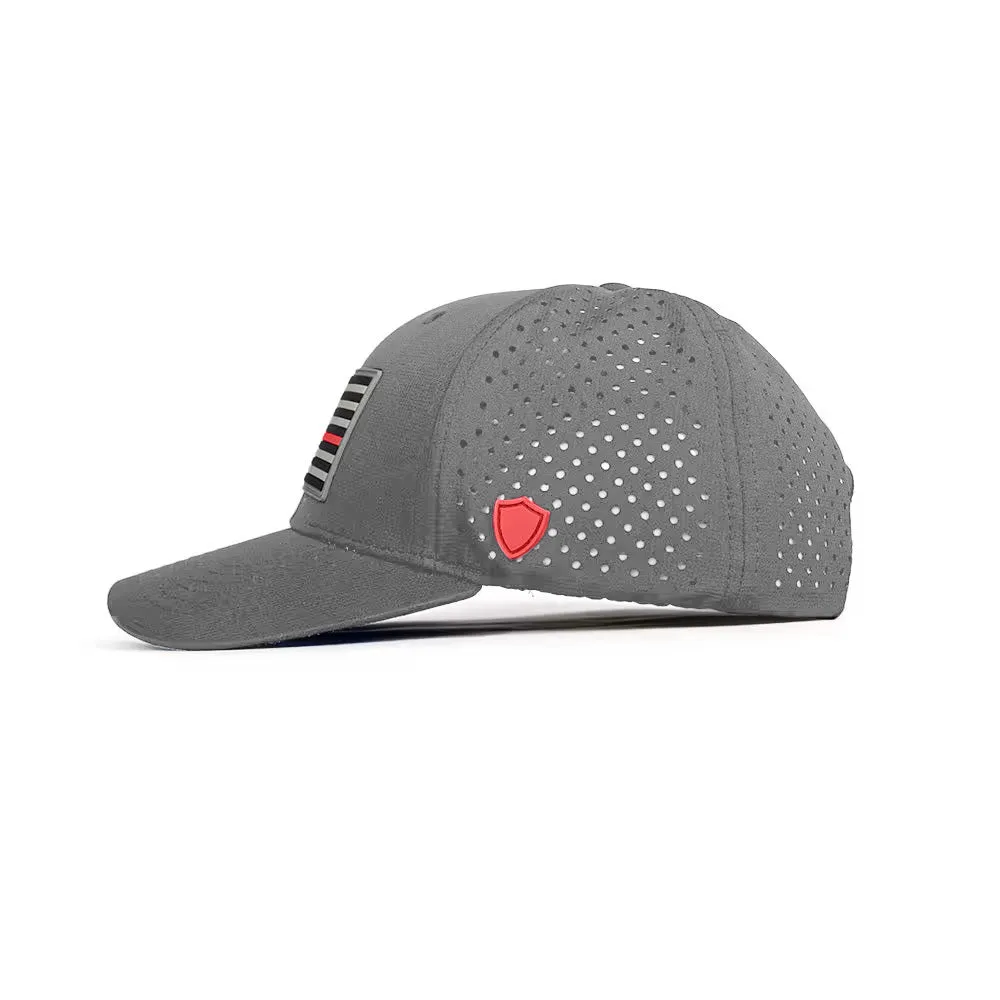 Special Edition Performance Snapback | Red Line | Grey PreOrder