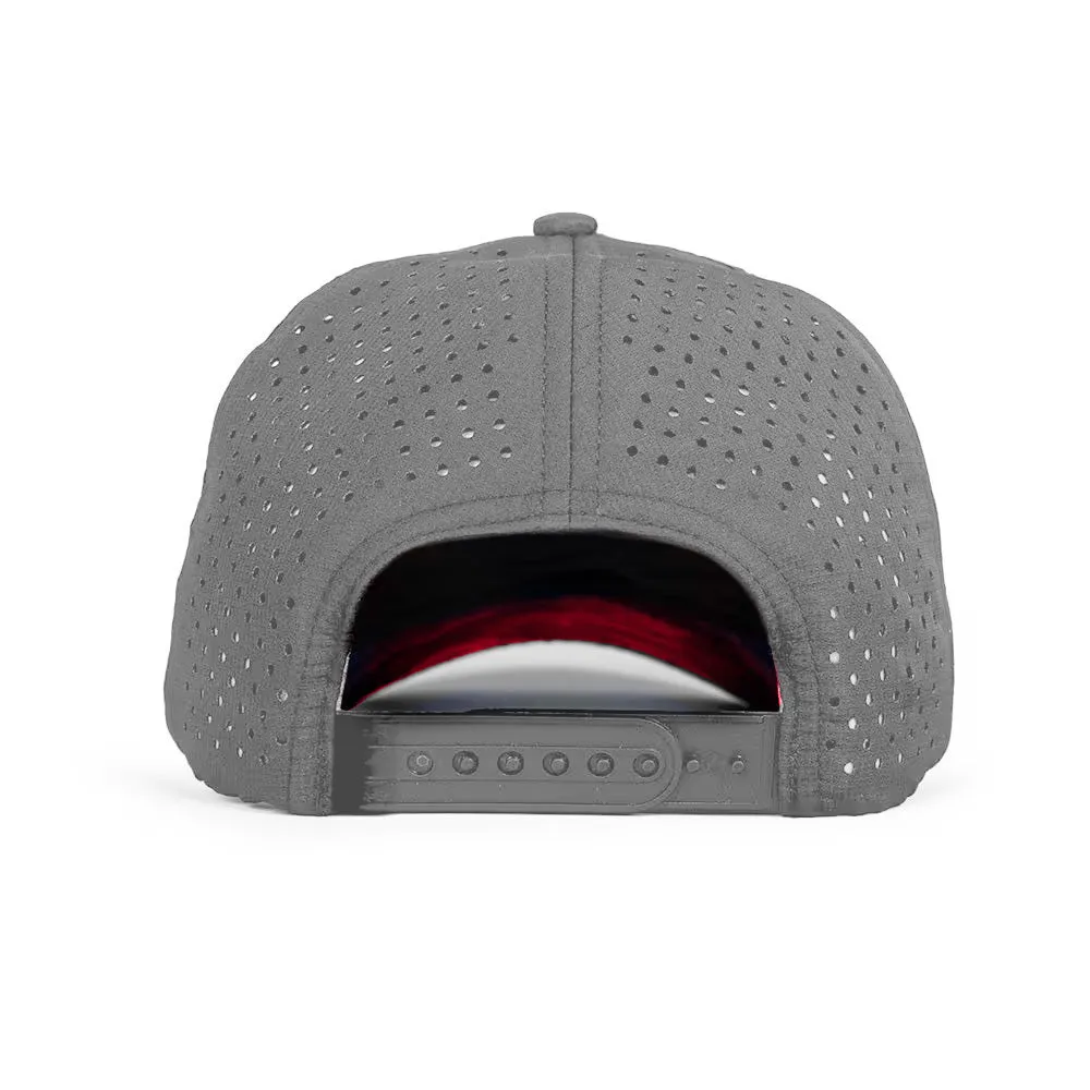 Special Edition Performance Snapback | Red Line | Grey PreOrder