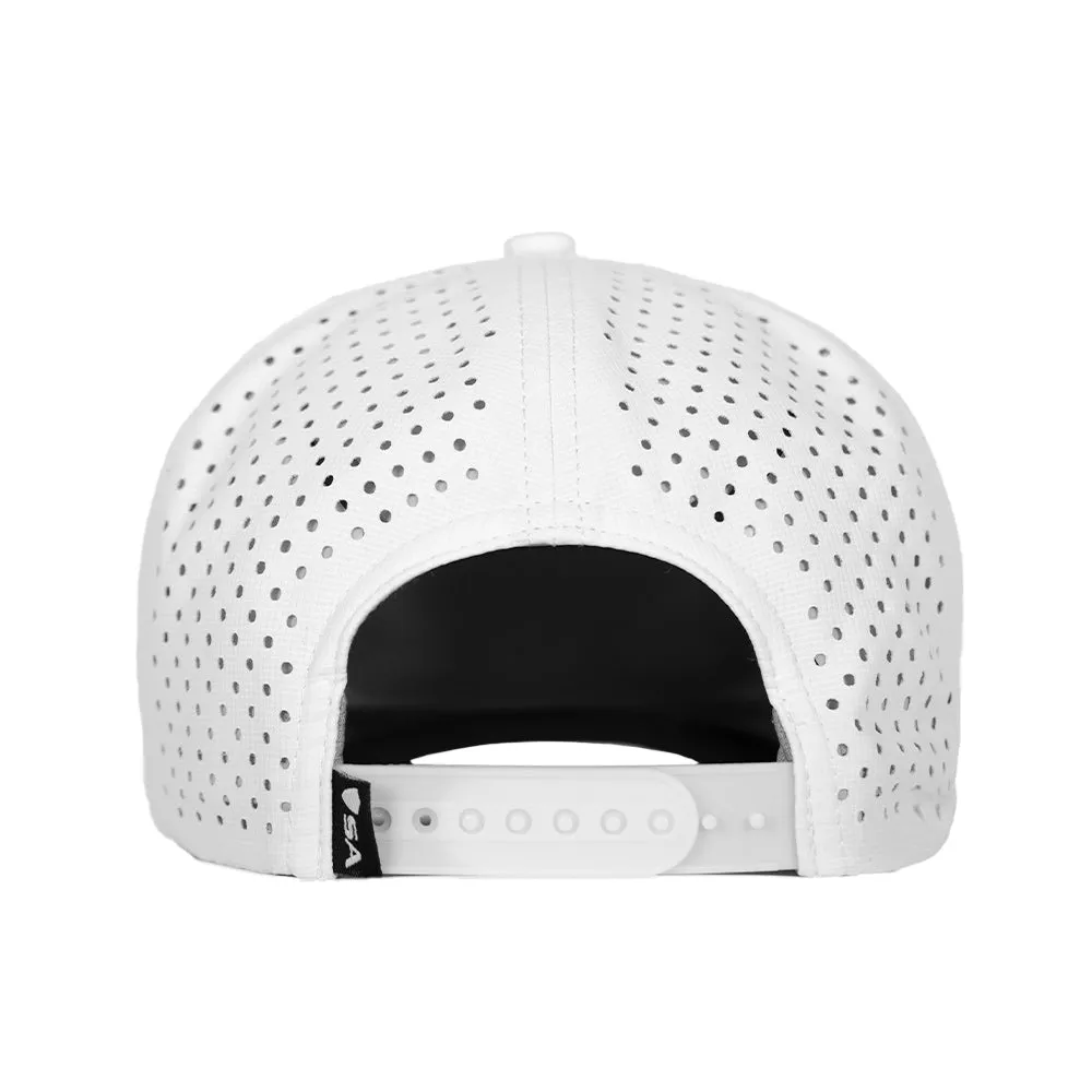 Special Edition Performance Snapback | Skull Ghost Military Camo | White
