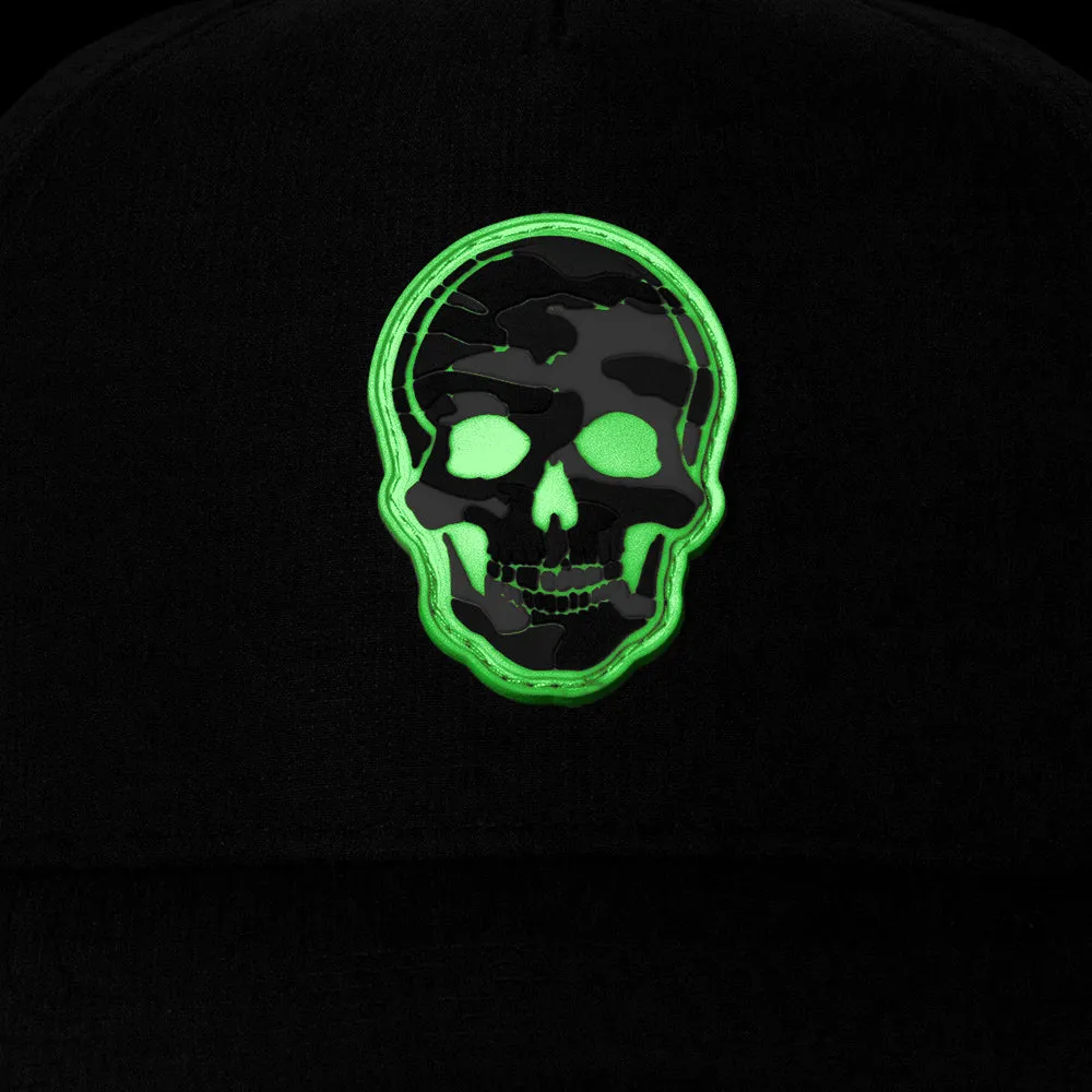 Special Edition Performance Snapback | Skull Ghost Military Camo | White