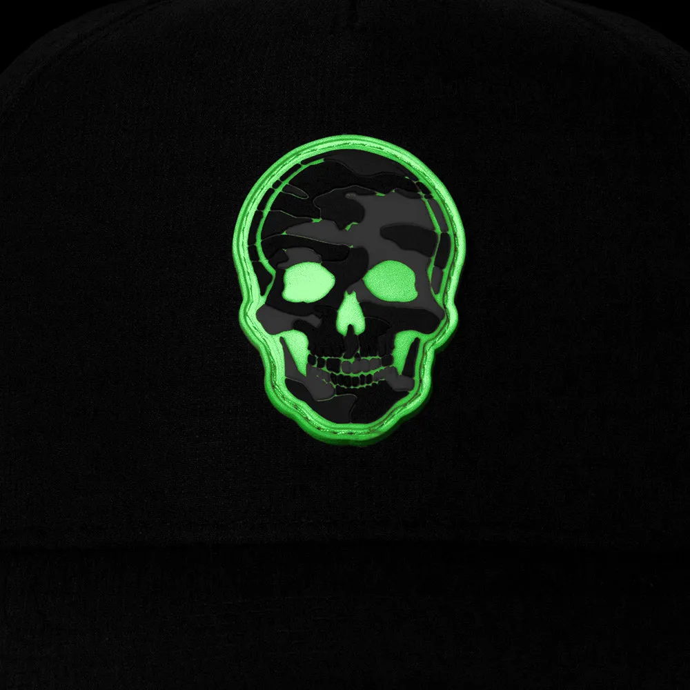 Special Edition Performance Snapback | Skull Grey Military Camo | Black