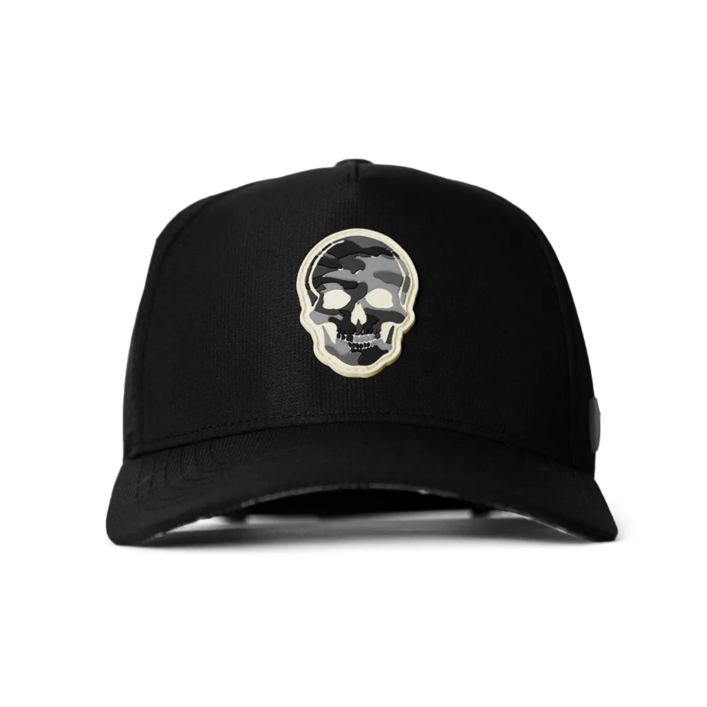 Special Edition Performance Snapback | Skull Grey Military Camo | Black