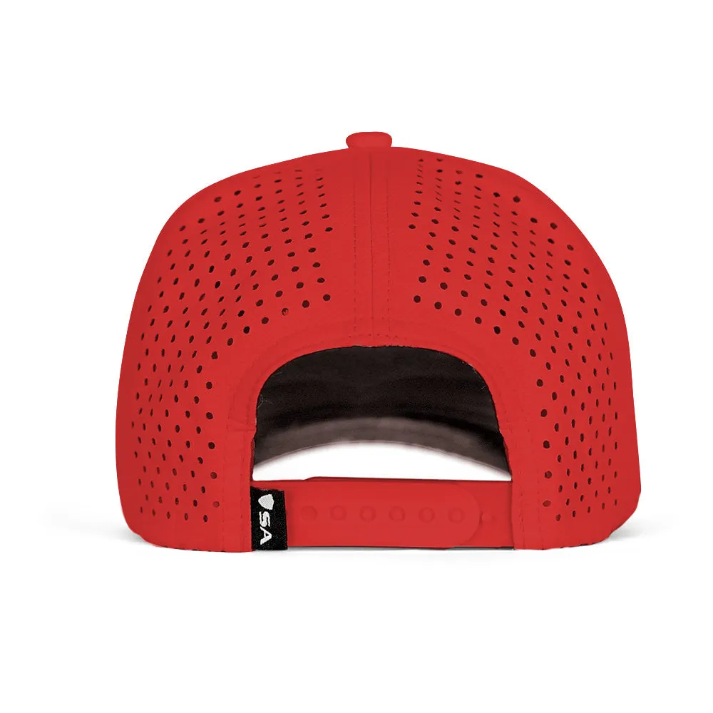 Special Edition Performance Snapback | Texas USA Camo | Red PreOrder