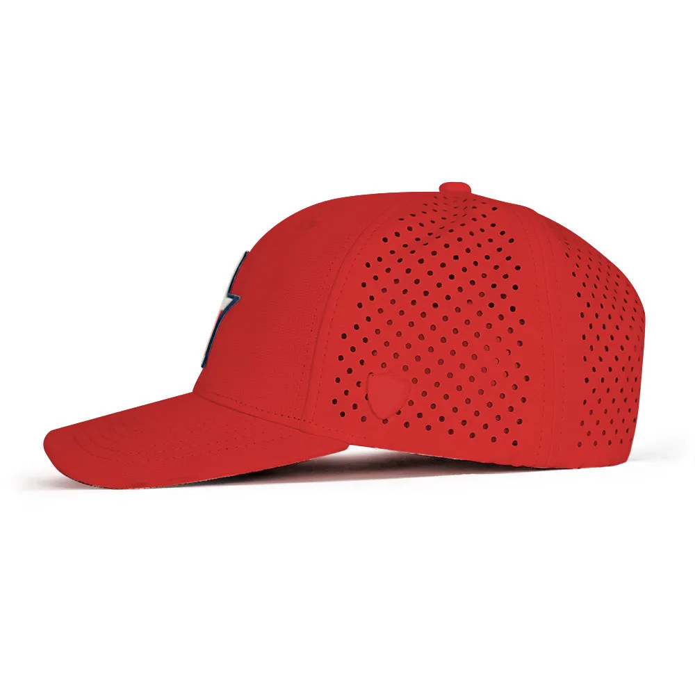 Special Edition Performance Snapback | Texas USA Camo | Red PreOrder