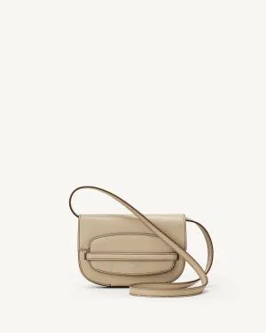 Sport Convertible Clutch in Bone Leather