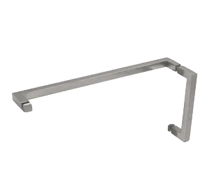 Square Pull Handle with Towel Bar