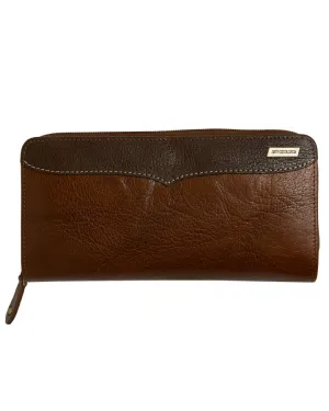 Statesman Ladies Purse Brown