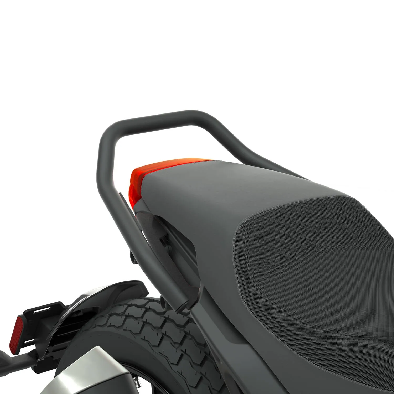 Steel Passenger Grab Handle, Matte Black