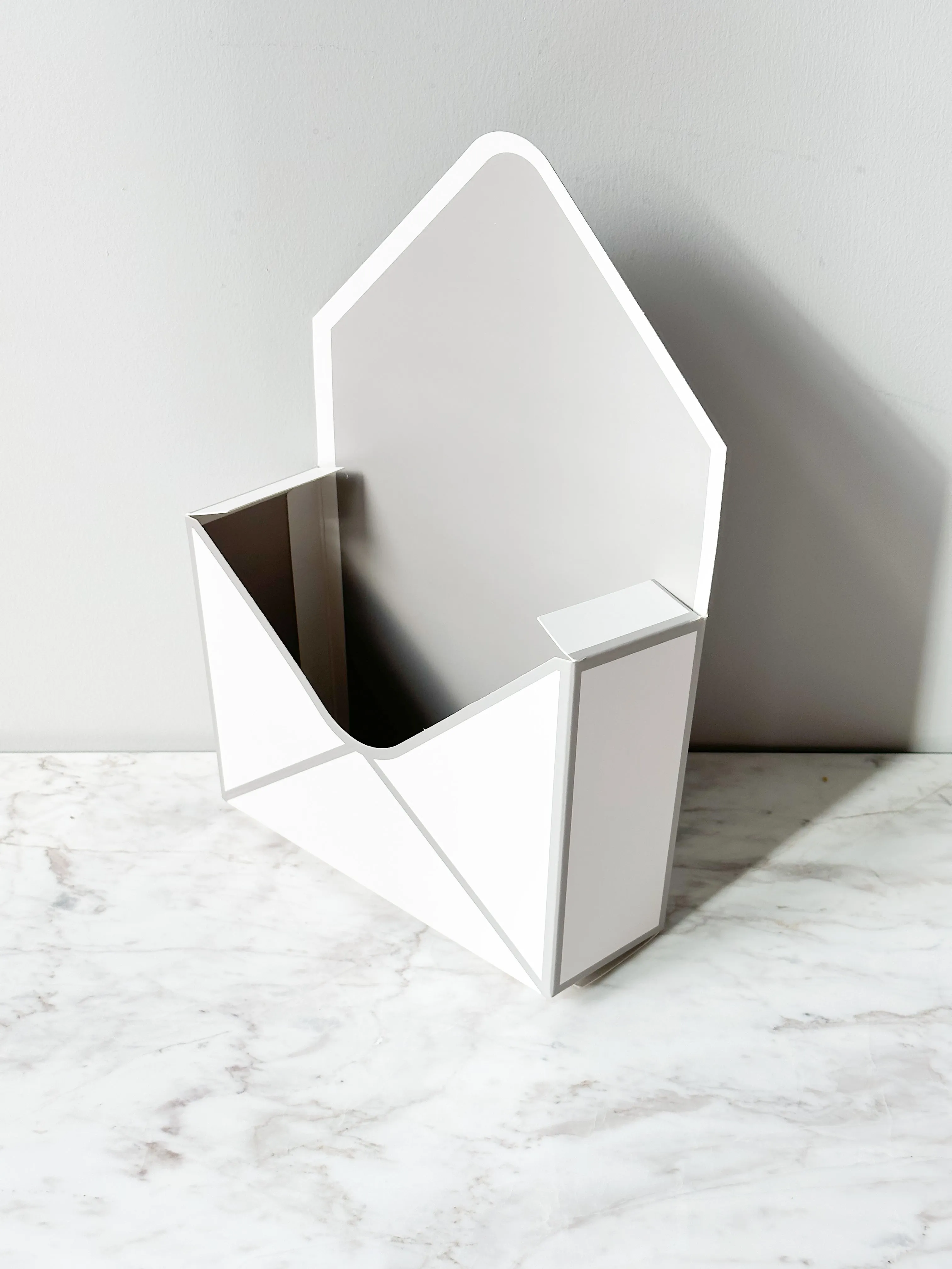 Stripe Envelope Shape Flower Box