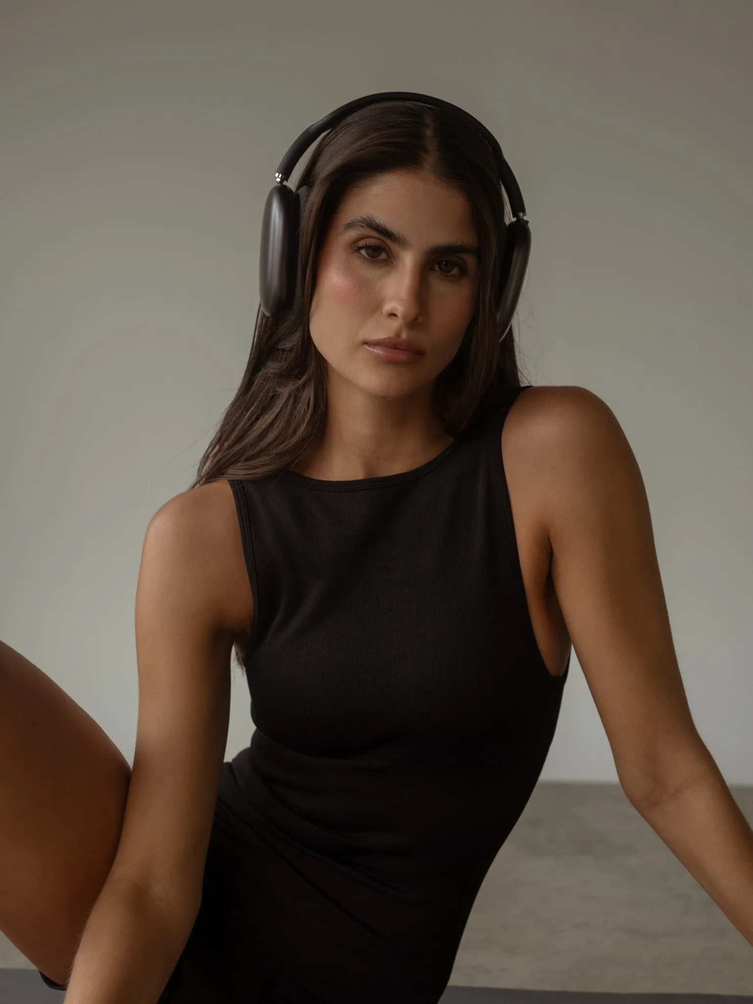 SUITED SEAMLESS UNITARD  - SHADOW
