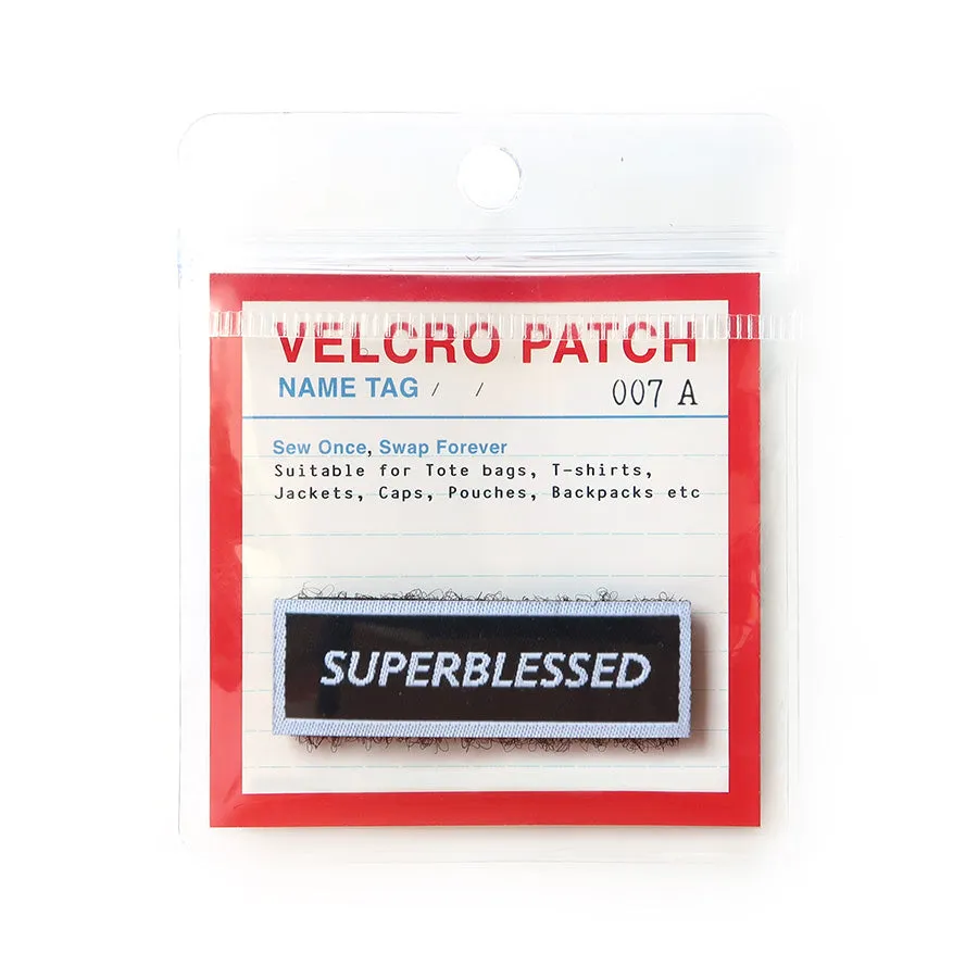 Super Blessed {Velcro Tag}
