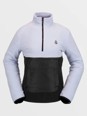 Sweat Polar Half-Zipped - LILAC ASH