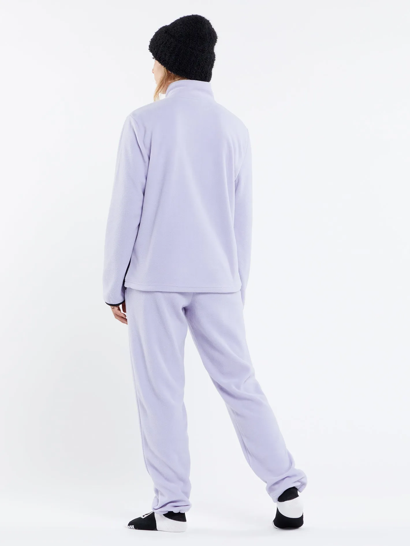 Sweat Polar Half-Zipped - LILAC ASH