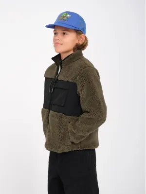 Sweat Sherpa zippé Storm Stone - WINTERMOSS - (ENFANT)