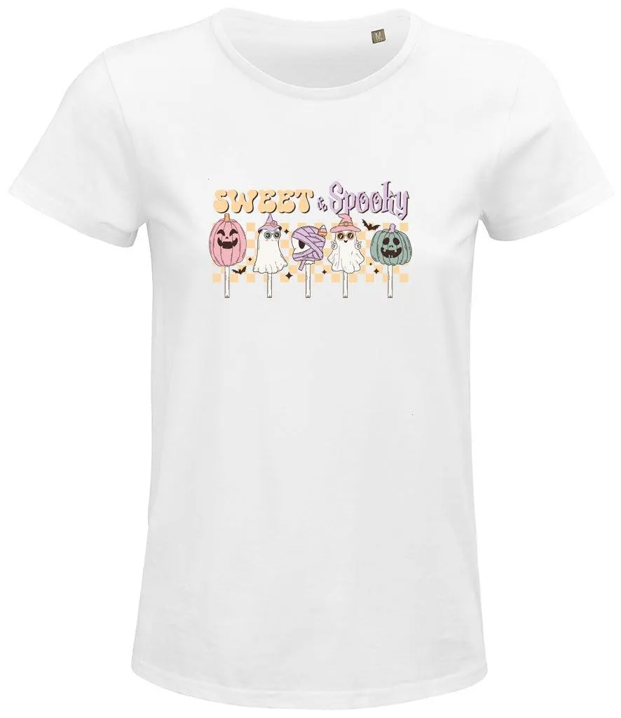 Sweet and Spooky Ladies T-shirt