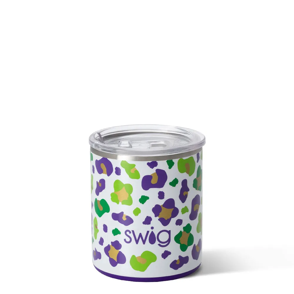 Swig Lowball Tumbler - Mardi Grawl Leopard