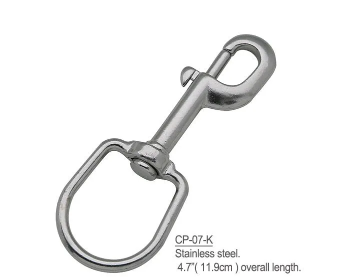 SWIVEL BOLT SNAP SNAP, S.S. 4.7"(11.9cm)