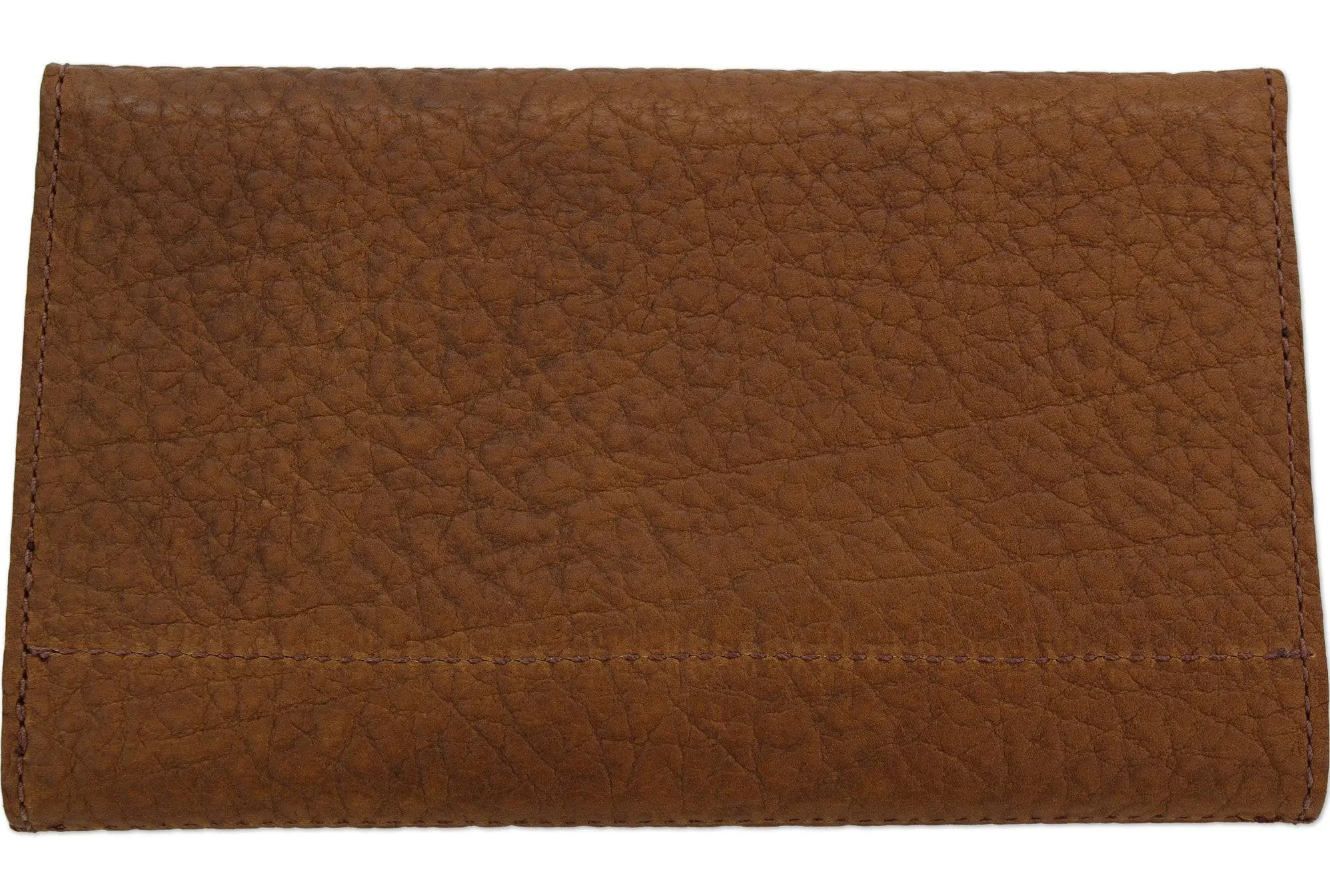 Tan Bison Leather Deluxe Women's Wallet