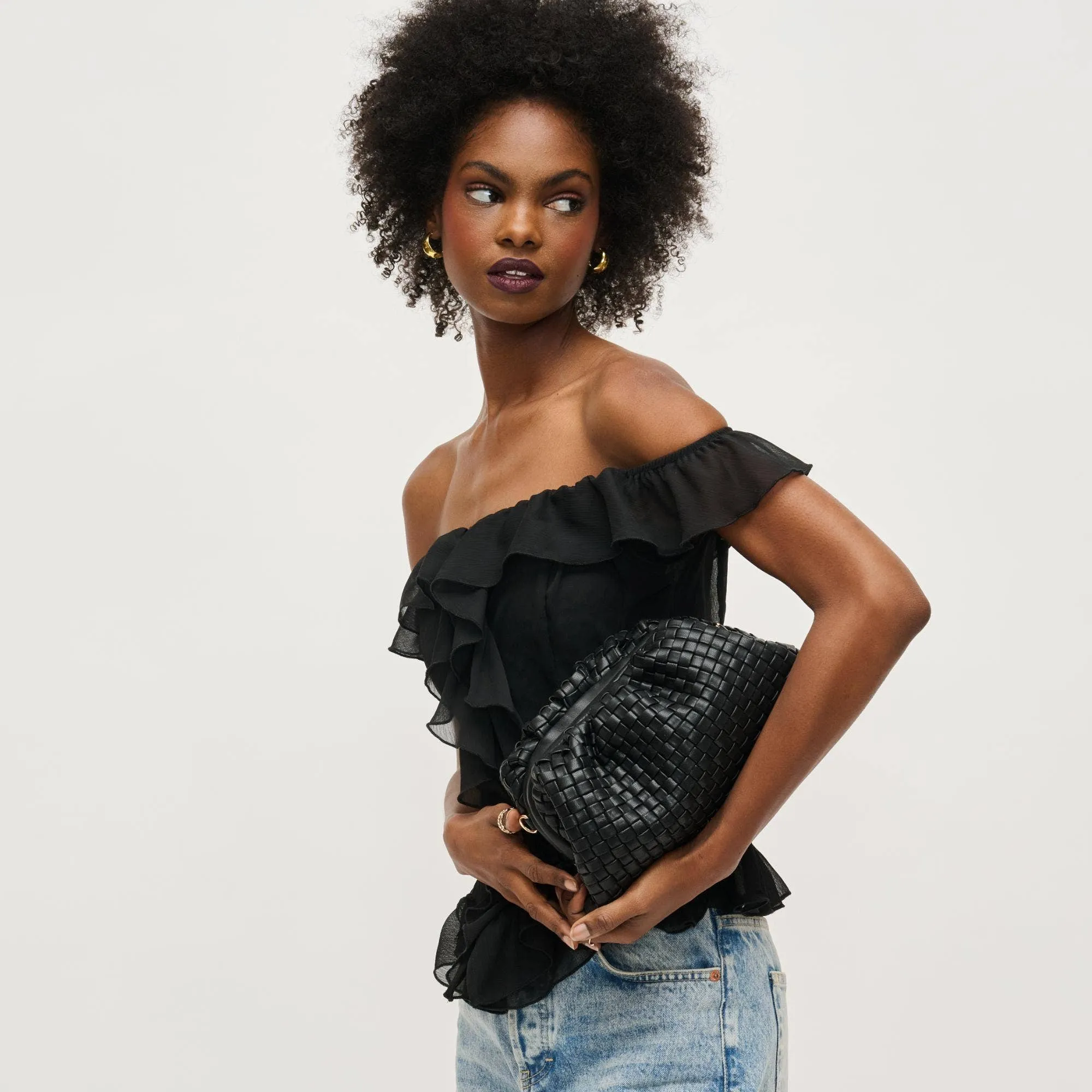Tate Woven Frame Clutch (4 Colors!)
