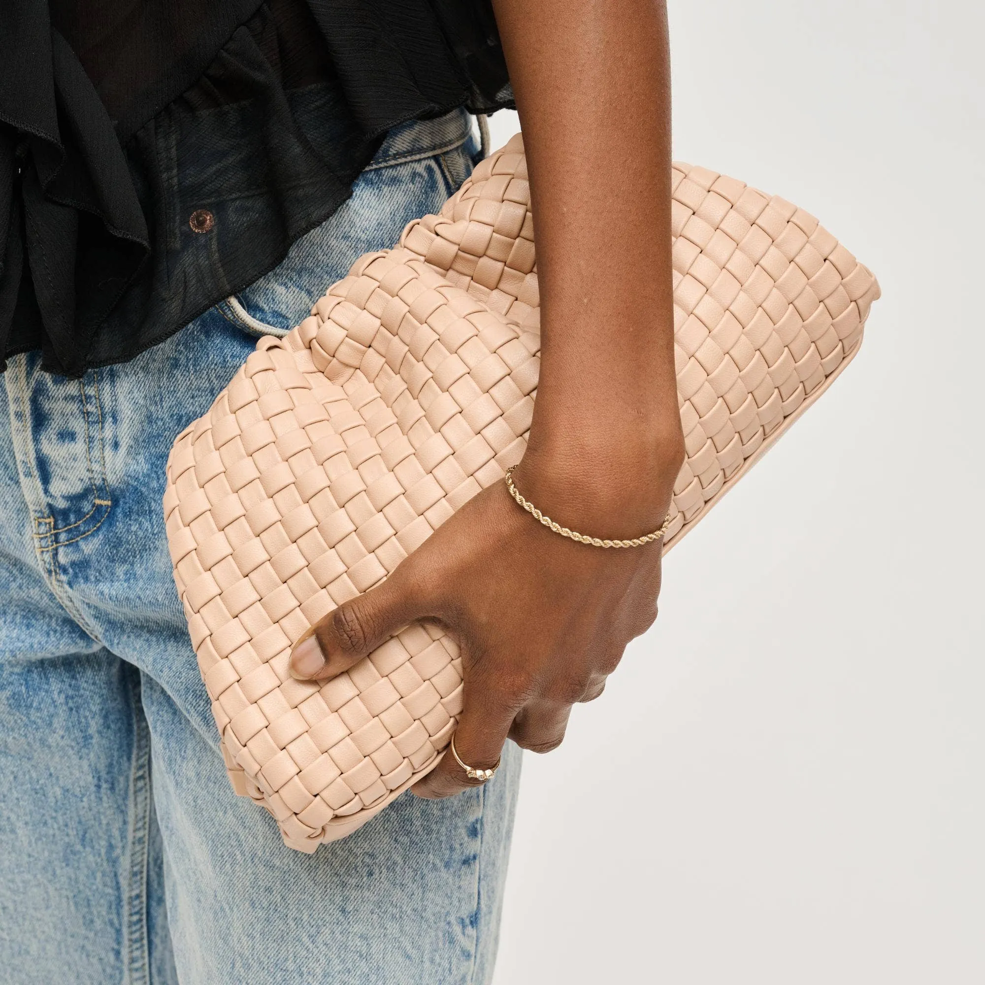 Tate Woven Frame Clutch (4 Colors!)