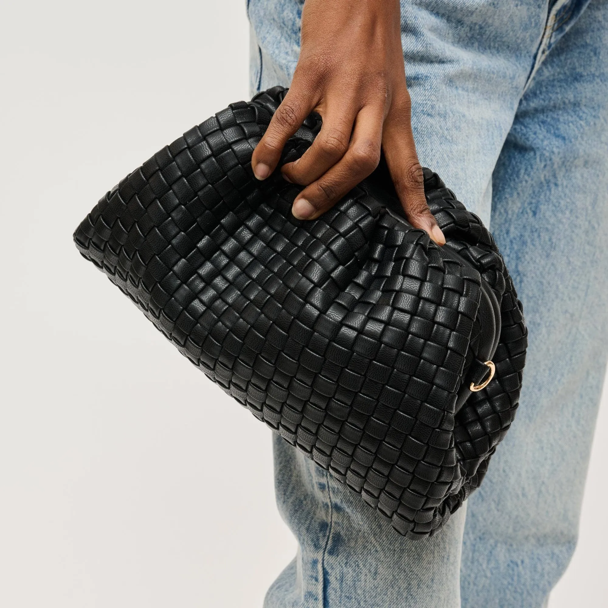Tate Woven Frame Clutch (4 Colors!)