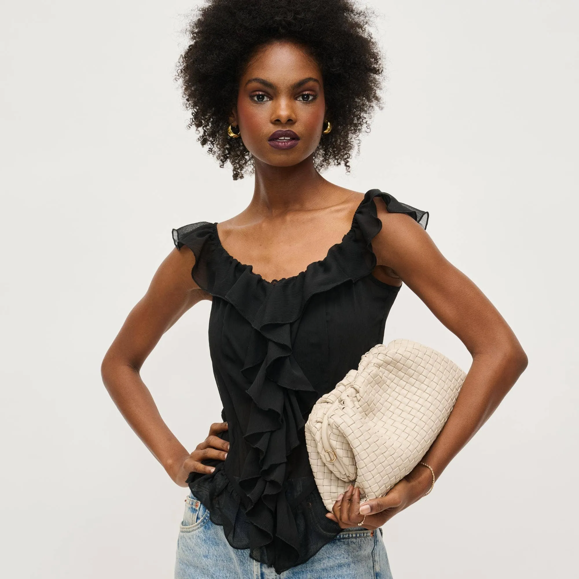 Tate Woven Frame Clutch (4 Colors!)