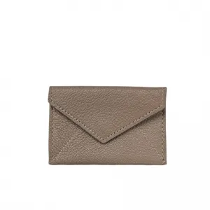 Taupe Goatskin Mini Envelope