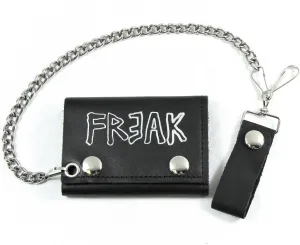 Tc304-151  Tri-Fold Wallet w/Chain- Freak
