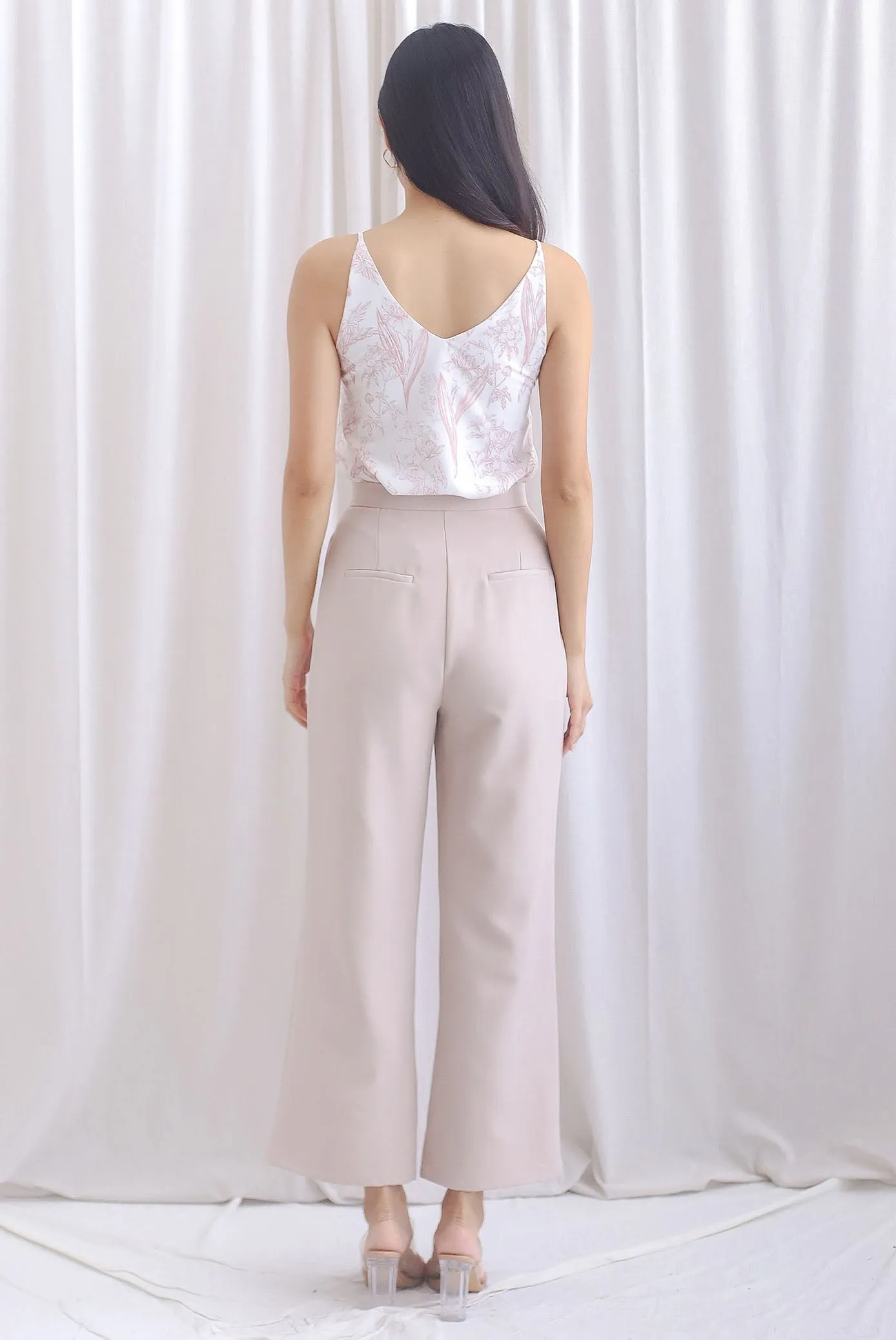 TDC Christian Two Way Top In Pink Porcelain