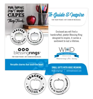 Teacher Blessing Ring Envelope