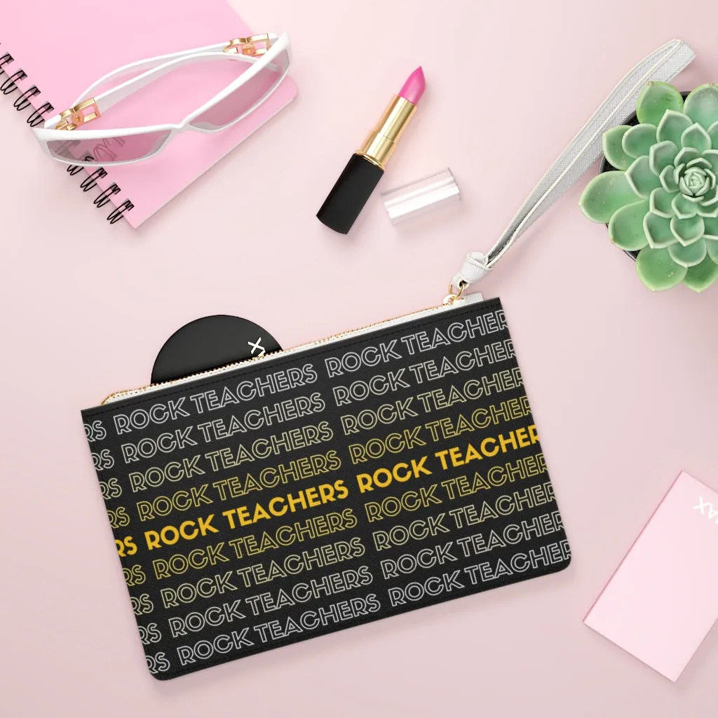 Teachers Rock Clutch Bag